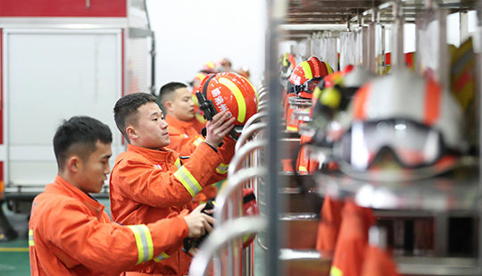 今日主角｜每張“出警單”都是消防員的一份守護