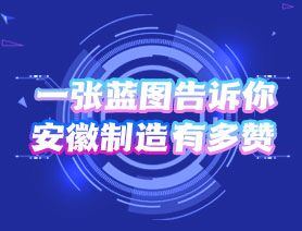 一張藍圖告訴你，安徽制造有多贊