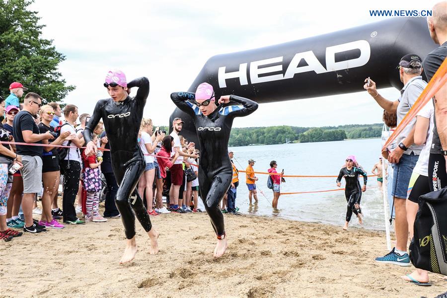 (SP)POLAND-OLSZTYN-TRIATHLON