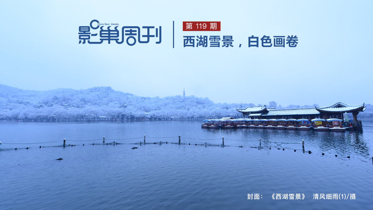 【影巢周刊】西湖雪景，白色畫卷