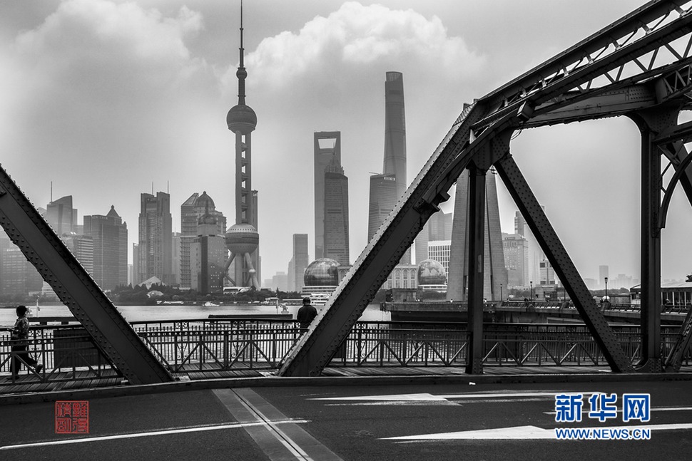 上海蘇州河、黃浦江兩岸風光掠影