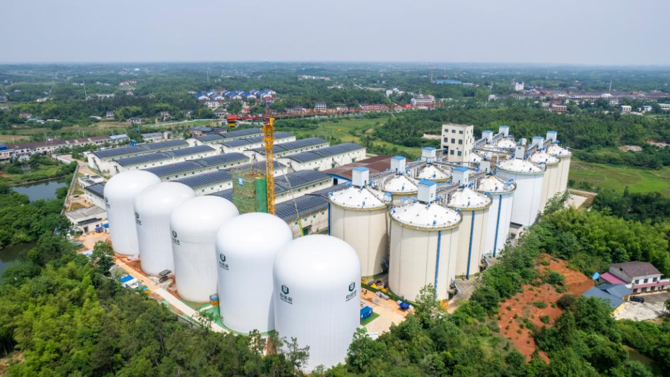 探訪我國首批五座9000噸級氣膜糧倉