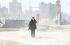 北京全市城管重點檢查工地揚塵 減少霧霾來源