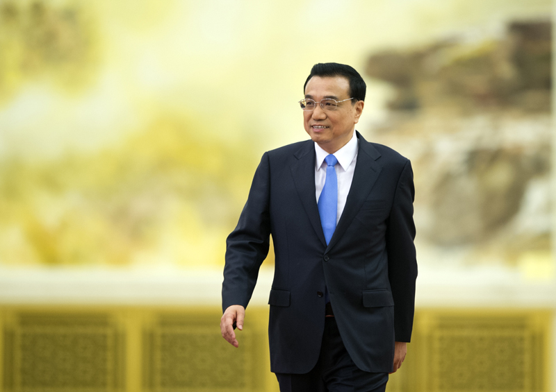 3月15日，國務院總理李克強在北京人民大會堂與中外記者見面，并回答記者提問。新華社記者 謝環馳 攝