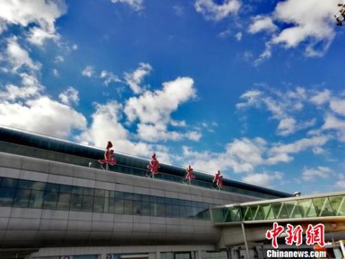 資料圖：烏魯木齊國際機場。 新疆機場集團供圖