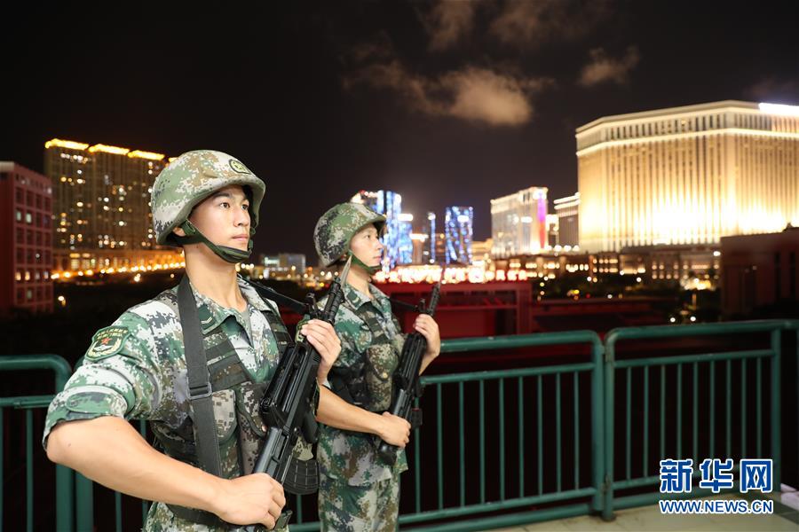 （在習近平強軍思想指引下·我們在戰位報告·圖文互動）（1）駐澳門部隊：濠江之畔，最可愛的人