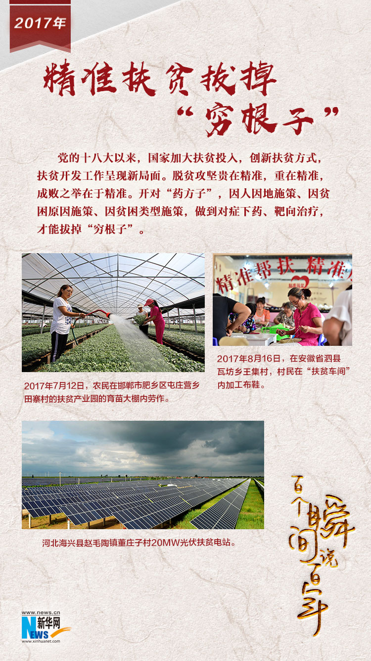 2017，精準扶貧拔掉“窮根子”