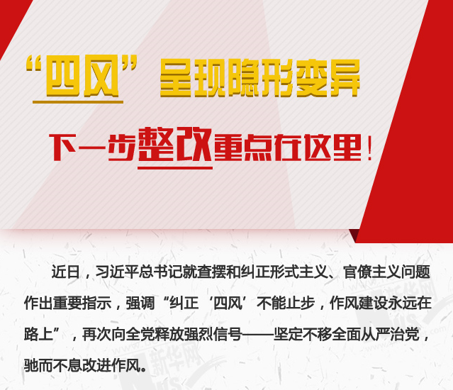 “四風”呈現隱形變異，下一步整改重點在這里！