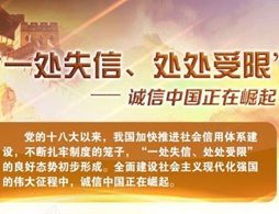 圖解：“一處失信、處處受限”——誠信中國正在崛起