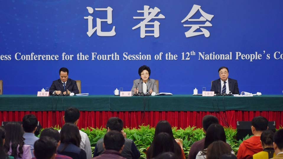 李斌、馬曉偉和王培安答記者問