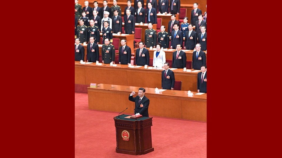 習近平當選國家主席、中央軍委主席