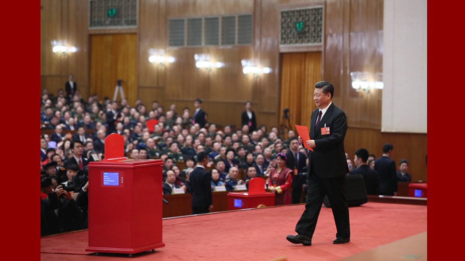 習近平當選國家主席、中央軍委主席