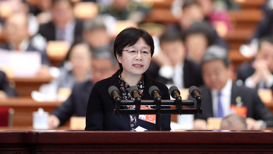 民革中央副主席、上海市委會主委，上海市人大常委會副主任 高小玫