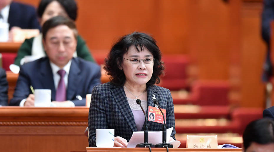 中國殘疾人聯合會主席團主席，北京2022年冬奧會和冬殘奧會組織委員會執行主席、黨組副書記 張海迪
