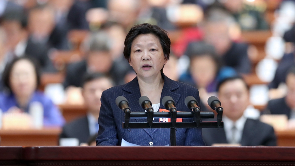 全國政協人口資源環境委員會副主任，九三學社中央副主席 印紅
