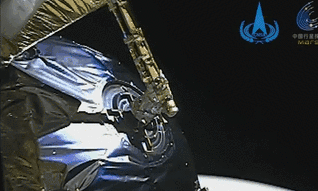 “天問一號”探測器火星捕獲過程影像來了！