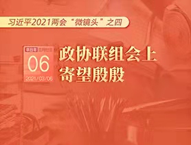 習近平2021兩會“微鏡頭”之四：3月6日 政協聯組會上，寄望殷殷