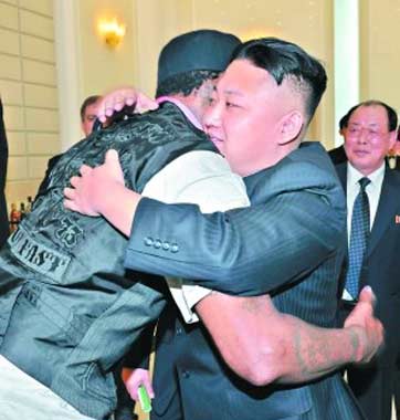 金正恩托羅德曼轉告奧巴馬：不打仗，打電話